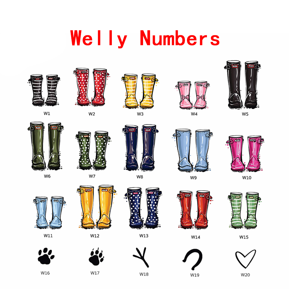 Kişiselleştirilmiş Aile Wellie - Waterproof Spray Shoe incelemesi ve fiyatı