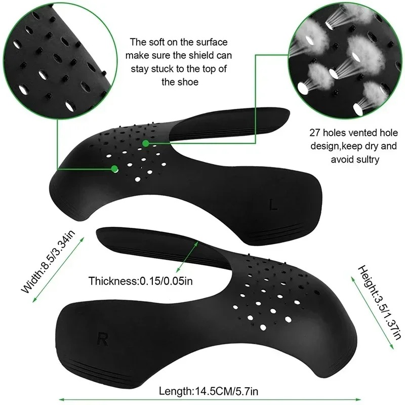 4 adet Anti Kırışıklık Ayakkab - Crease Protector Toe incelemesi ve fiyatı